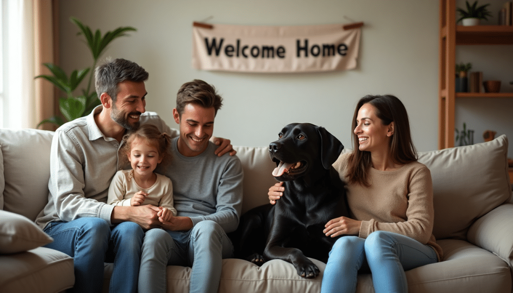 Family welcomes Cane Corso rescue into home with joy and comfort